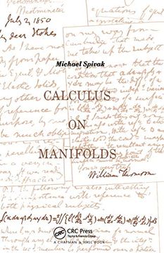 portada Calculus on Manifolds (in English)