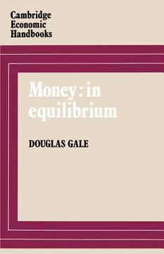 portada Money Paperback: In Equilibrium (Cambridge Economic Handbooks) (en Inglés)