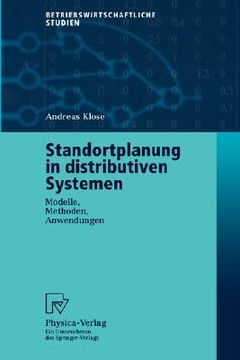 portada standortplanung in distributiven systemen (en Alemán)