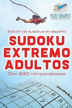 portada Sudoku Extremo Adultos | Edición de Sudokus en Español | con 240 Rompecabezas
