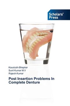 portada Post Insertion Problems In Complete Denture (en Inglés)