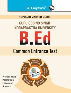 portada Ggsipu: B.Ed. Entrance Exam Guide (en Inglés)