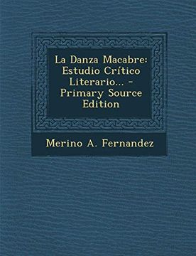 portada La Danza Macabre: Estudio Crítico Literario. (in Spanish)