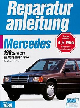 portada Mercedes 190 / 190 e ab November 1984. Vierzylindermodelle (en Alemán)