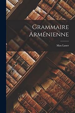 portada Grammaire Arménienne (en Inglés)