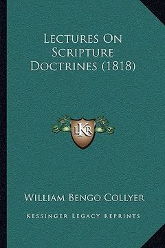 portada lectures on scripture doctrines (1818) (en Inglés)
