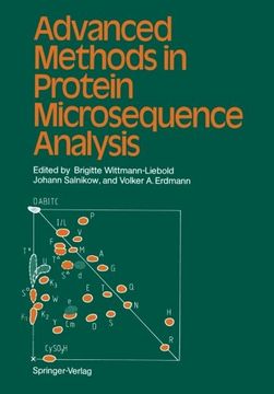 portada advanced methods in protein microsequence analysis