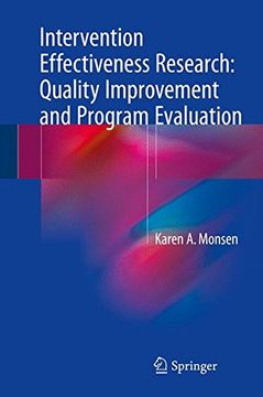 portada Intervention Effectiveness Research: Quality Improvement and Program Evaluation (en Inglés)