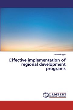 portada Effective implementation of regional development programs