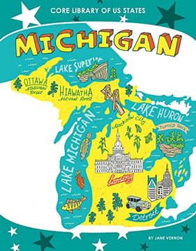 portada Michigan (Core Library of us States) (en Inglés)