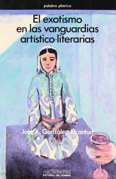 portada Exotismo en las Vanguardias Artistico Literarias, el