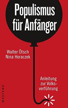 portada Populismus für Anfänger: Anleitung zur Volksverführung (en Alemán)