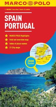 portada Spain/Portugal Marco Polo Map (Marco Polo Maps) 