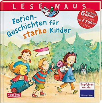 portada Ferien-Geschichten für Starke Kinder (Lesemaus Sonderbände) (en Alemán)