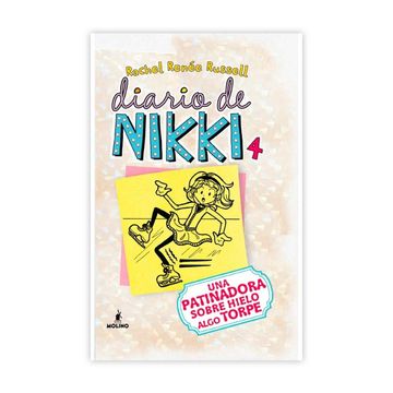 portada Una patinadora sobre hielo algo torpe (Diario de Nikki 4)