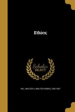portada Ethics; (en Inglés)