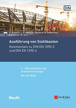 portada Ausfuhrung von Stahlbauten: Kommentare zu din en 1090-2 und din en 1090-4 (en Alemán)