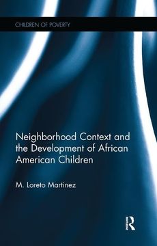 portada Neighborhood Context and the Development of African American Children (en Inglés)