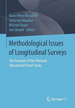 portada Methodological Issues of Longitudinal Surveys: The Example of the National Educational Panel Study (in English)