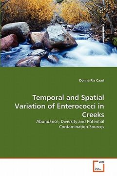 portada temporal and spatial variation of enterococci in creeks (en Inglés)