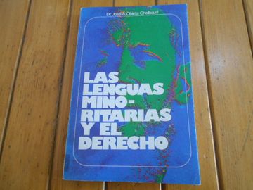 portada Las Lenguas Minoritarias y el Derecho.