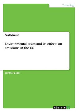 portada Environmental Taxes and its Effects on Emissions in the eu 