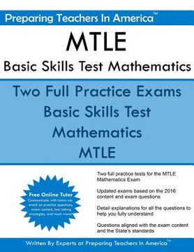 portada MTLE Basic Skills Test Mathematics: Minnesota Teacher Licensure Examinations (in English)