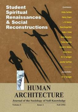 portada Student Spiritual Renaissances & Social Reconstructions (in English)