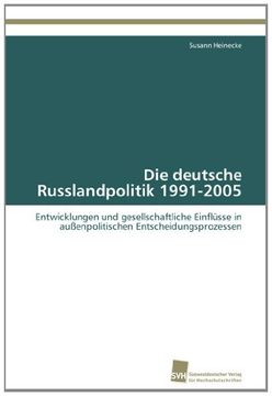 portada Die Deutsche Russlandpolitik 1991-2005