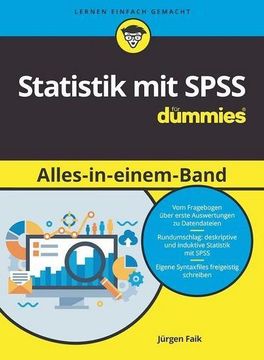 portada Statistik mit Spss für Dummies Alles in Einem Band (in German)