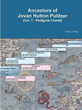 portada Ancestors of Jovan Hutton Pulitzer (Vol. 1 - Pedigree Charts)