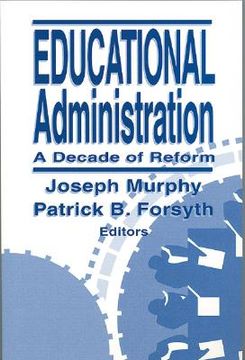portada educational administration: a decade of reform (en Inglés)
