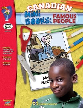 portada Canadian Mini-Books: Famous People Grades 2-4 (en Inglés)