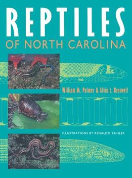 portada Reptiles of North Carolina (en Inglés)