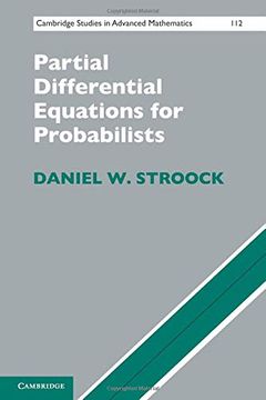 portada Partial Differential Equations for Probabilists (Cambridge Studies in Advanced Mathematics) (en Inglés)