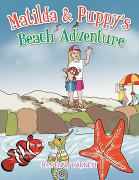 portada matilda & puppy's beach adventure (en Inglés)