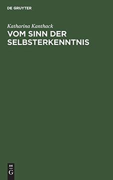 portada Vom Sinn der Selbsterkenntnis (en Alemán)