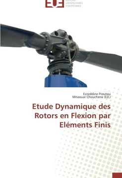 portada Etude Dynamique des Rotors en Flexion par Eléments Finis