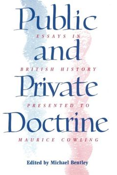 portada Public and Private Doctrine: Essays in British History Presented to Maurice Cowling (en Inglés)