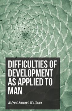 portada Difficulties of Development as Applied to Man (en Inglés)