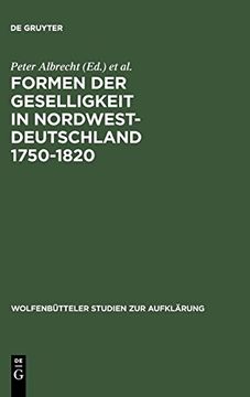 portada Formen der Geselligkeit in Nordwestdeutschland 1750-1820 (en Alemán)