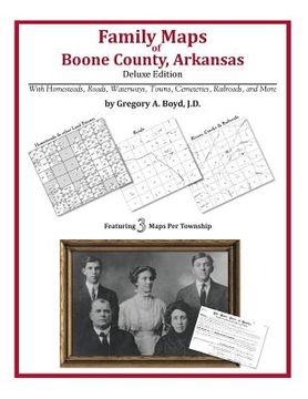 portada Family Maps of Boone County, Arkansas (en Inglés)