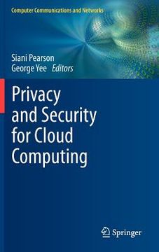 portada privacy and security for cloud computing