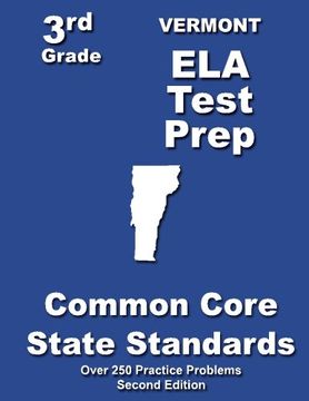 portada Vermont 3rd Grade ELA Test Prep: Common Core Learning Standards