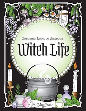 portada Coloring Book of Shadows: Witch Life (en Inglés)