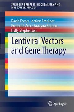 portada lentiviral vectors and gene therapy (en Inglés)