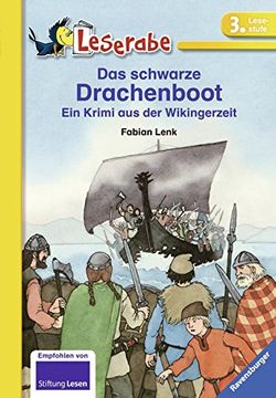 portada Leserabe: Das schwarze Drachenboot: Ein Krimi aus der Wikingerzeit (en Alemán)