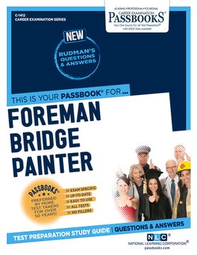 portada Foreman Bridge Painter (C-1412): Passbooks Study Guide Volume 1412 (in English)