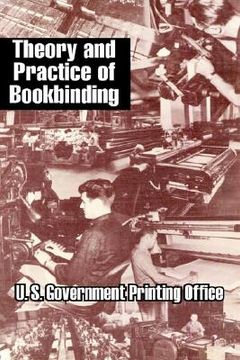 portada theory and practice of bookbinding (en Inglés)