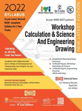 portada Electrician Workshop Calculation & Science And Engineering Drawing (NSQF 1st & 2nd Year) (in English)